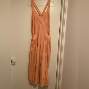 daily practice island sleeveless maxi dress